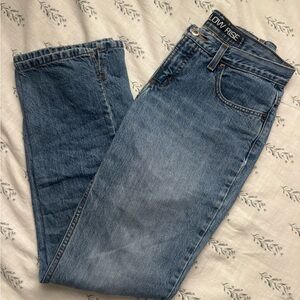 Women's Straight Leg Jeans in Blue